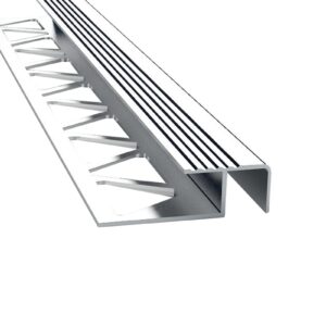 Alüminyum Fayans Basamak Profili - Çift Taraflı